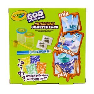 NWT Crayola DIY Goo Kit Booster Pack
